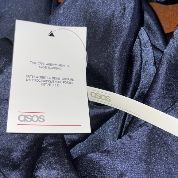 NWT ASOS navy blue dress - Picture 10 of 10